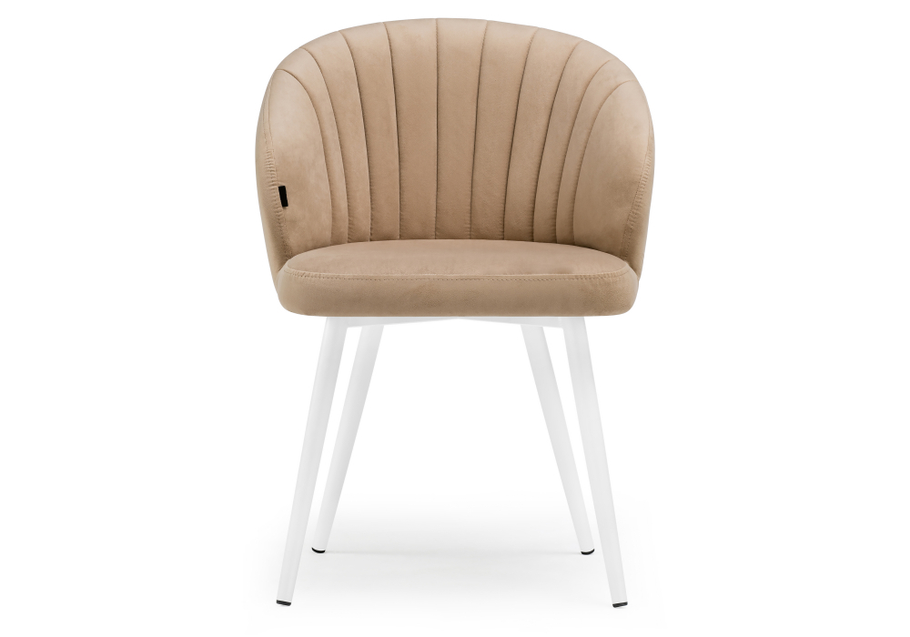 Стул Woodville Бэнбу velutto 05 / белый 462398