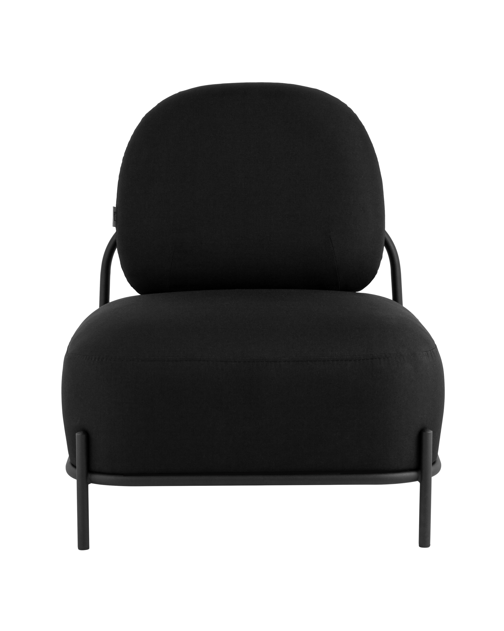 Кресло Стоун рогожка черный Stool Group