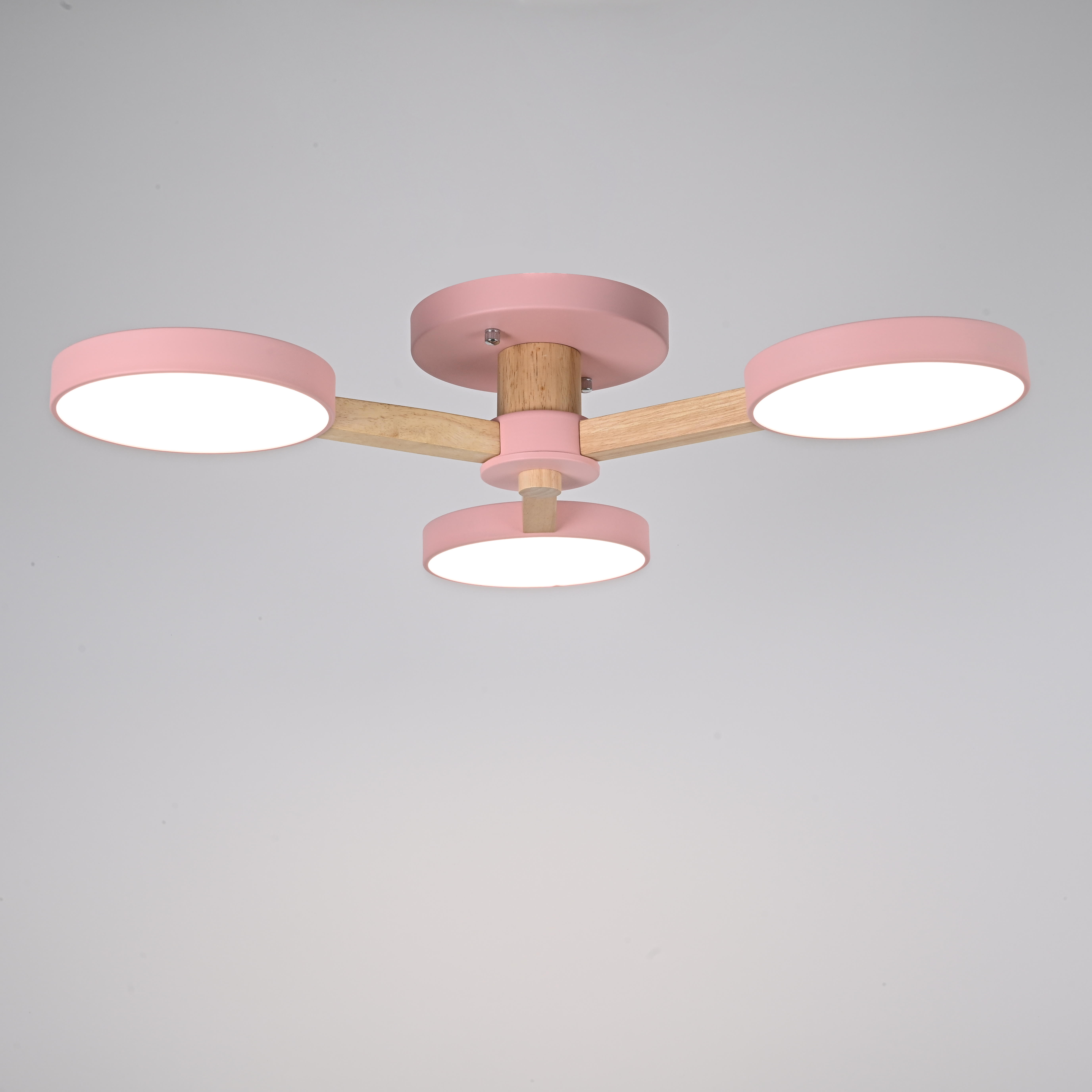 Потолочная люстра TURNA 3 Pink by ImperiumLoft
