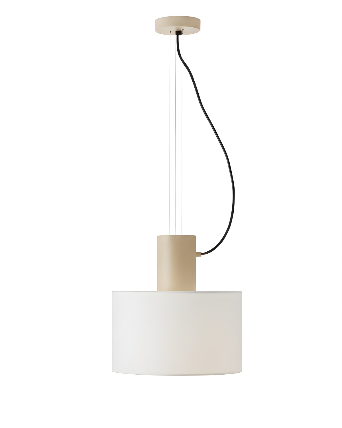 Бежевый подвесной светильник Дензел Louvre Home P7852PB