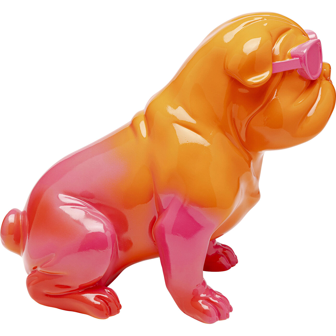 Фигура декоративная Fashion Dog Pink 37 см KARE 57057