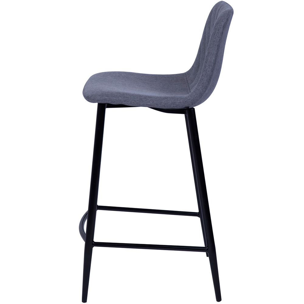 Стул полубарный Vicky серый Bradex Home FR 0509