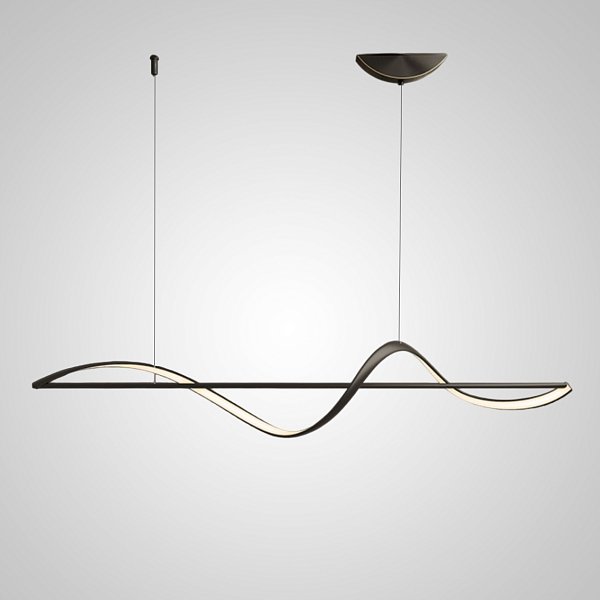 Подвесной светильник ADONIS L120 Black by ImperiumLoft