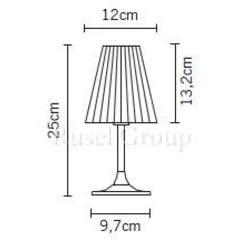 Настольная лампа Fabbian Flow D87 B01 01