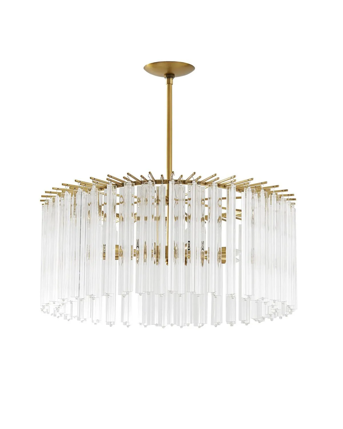 Золотая стеклянная люстра Азра Louvre Home P6659PA