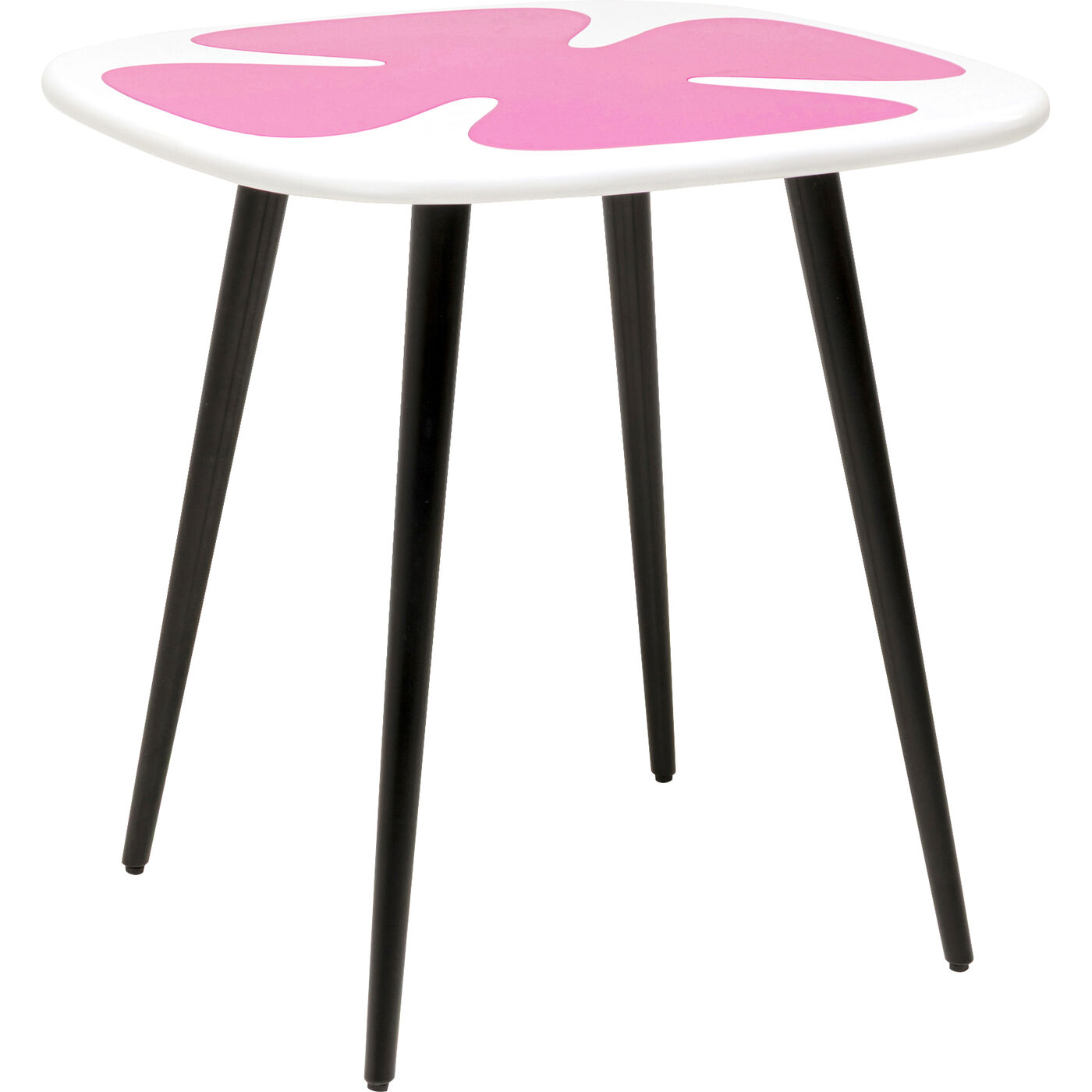 Стол приставной KARE x Karim Rashid Petal Pink 60x60cm KARE 70846