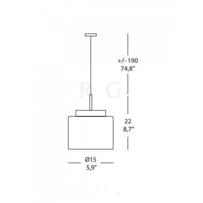Подвесной светильник Morosini Round SO 15 Подвесной светильник Morosini Round SO 15