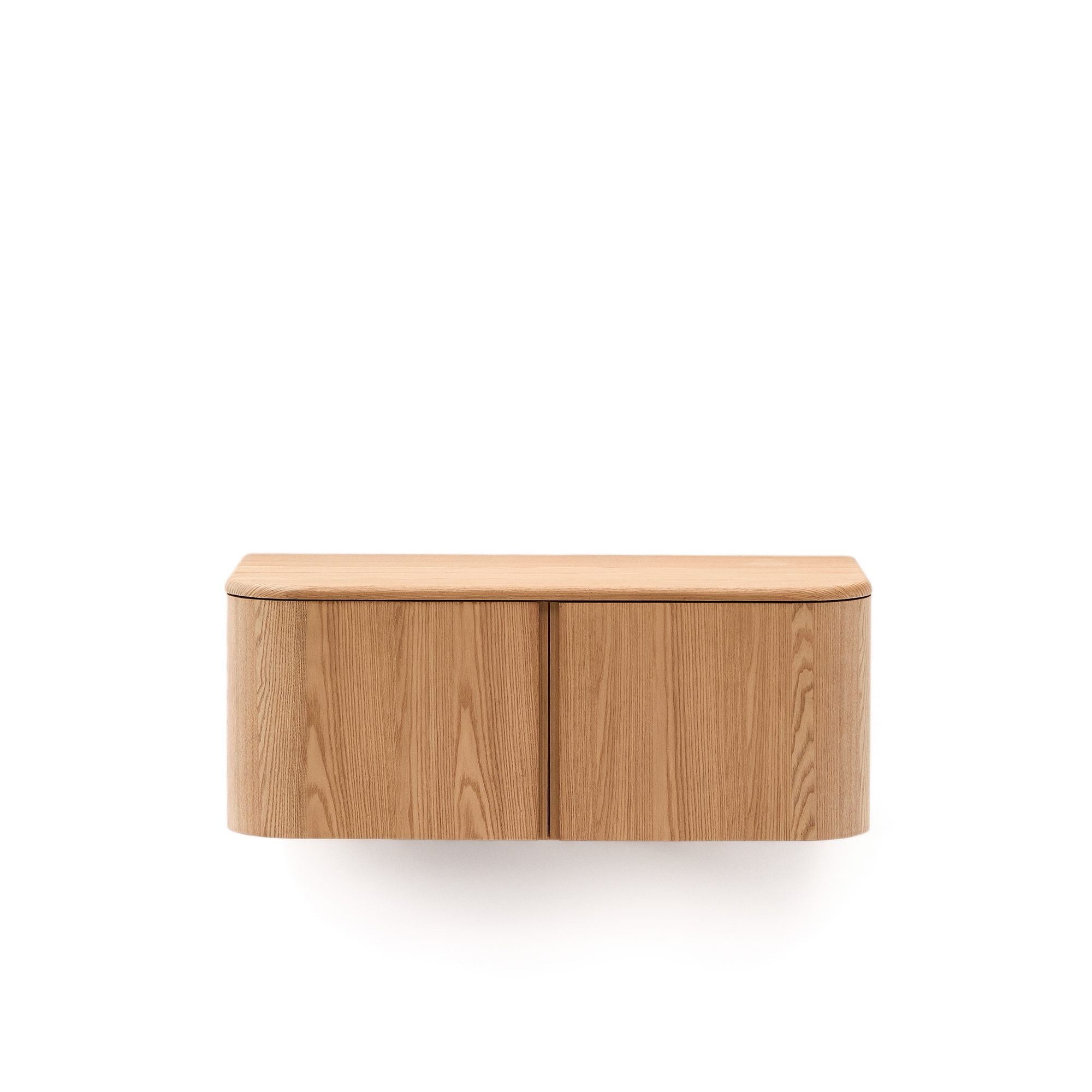 Шкафчик для ванной Salaya из ламинированной фанеры ясеня в натуральной отделке La Forma (ex Julia Grup)