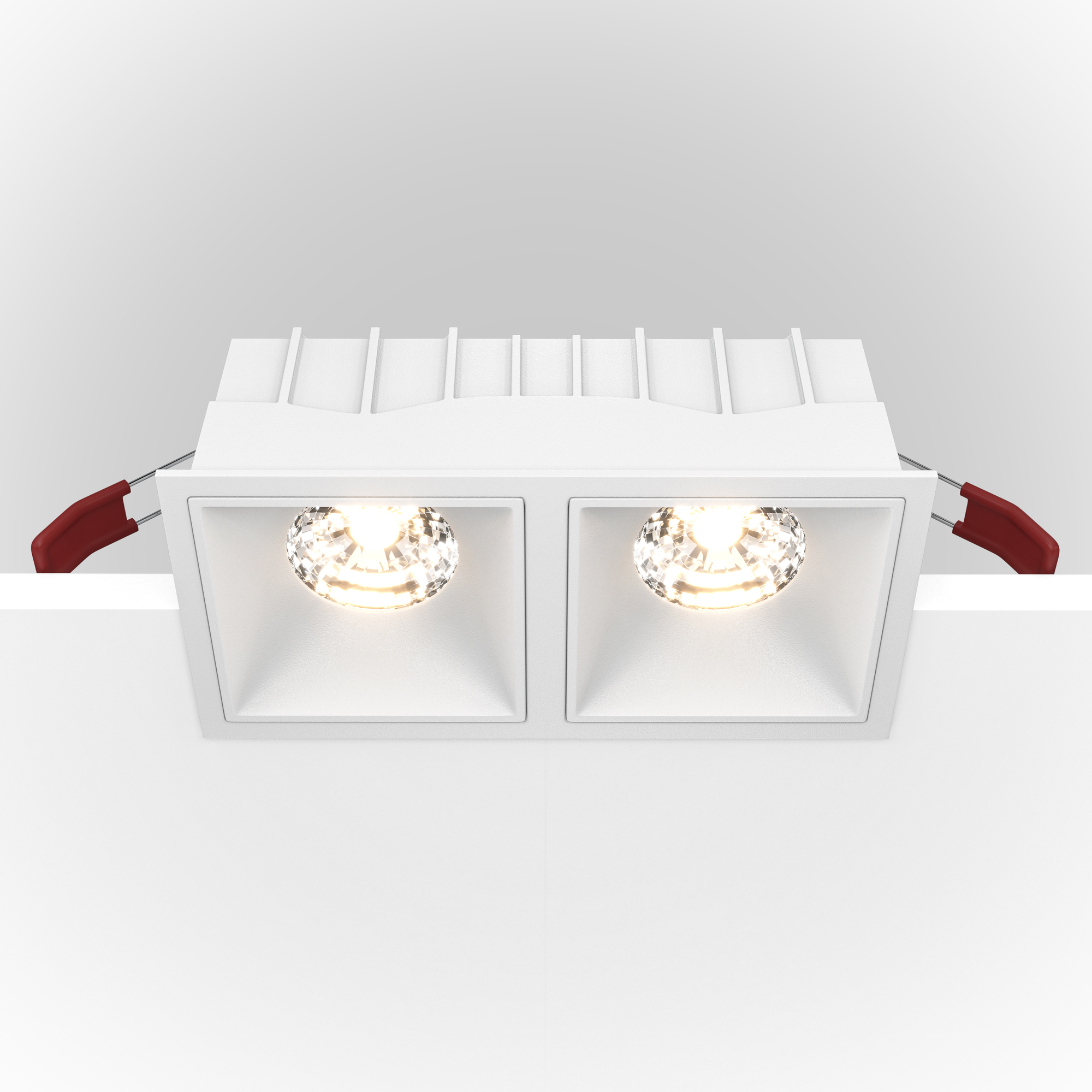 Встраиваемый светильник Maytoni DL043-02-15W3K-D-SQ-W