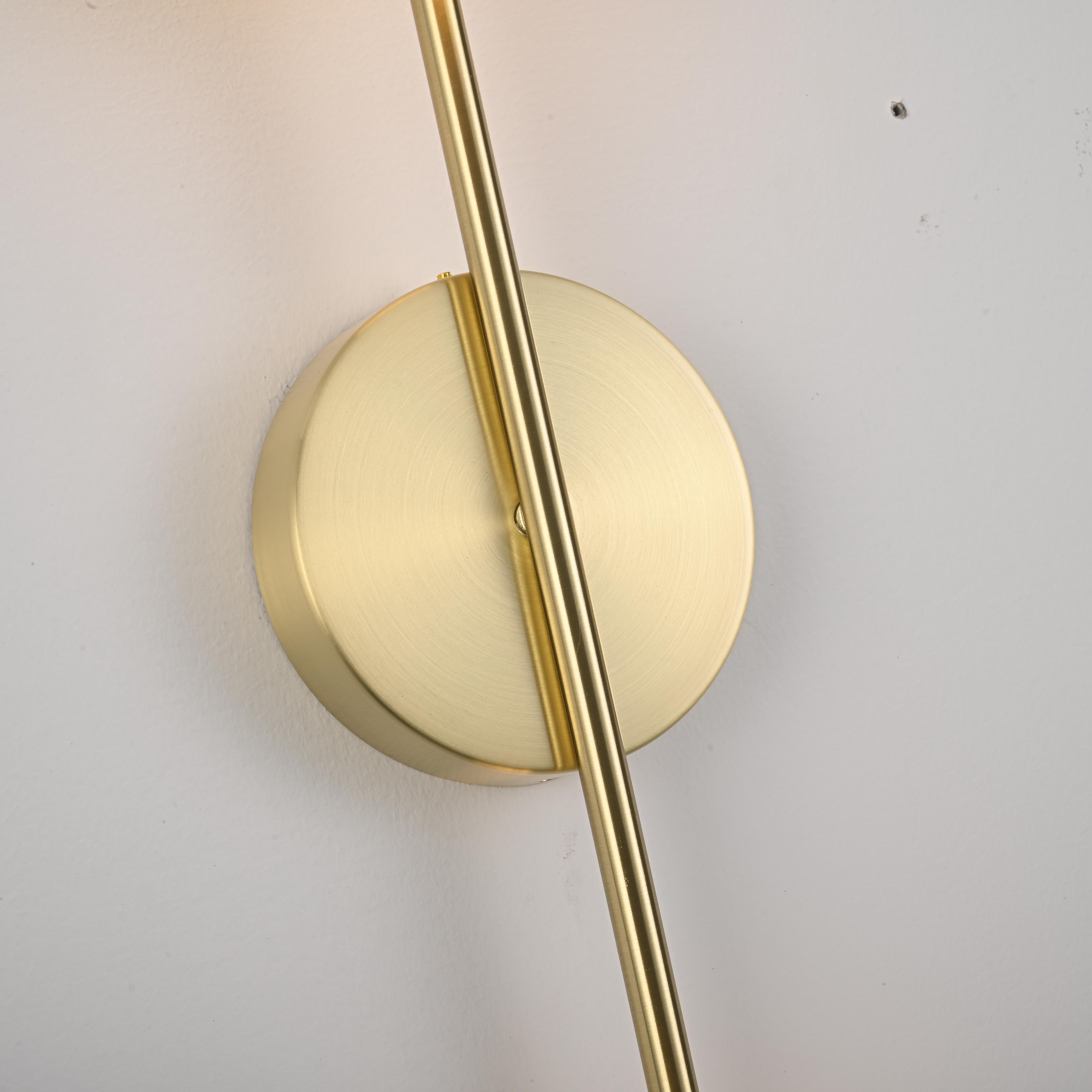 Настенный светильник ZINGY B Brass by ImperiumLoft