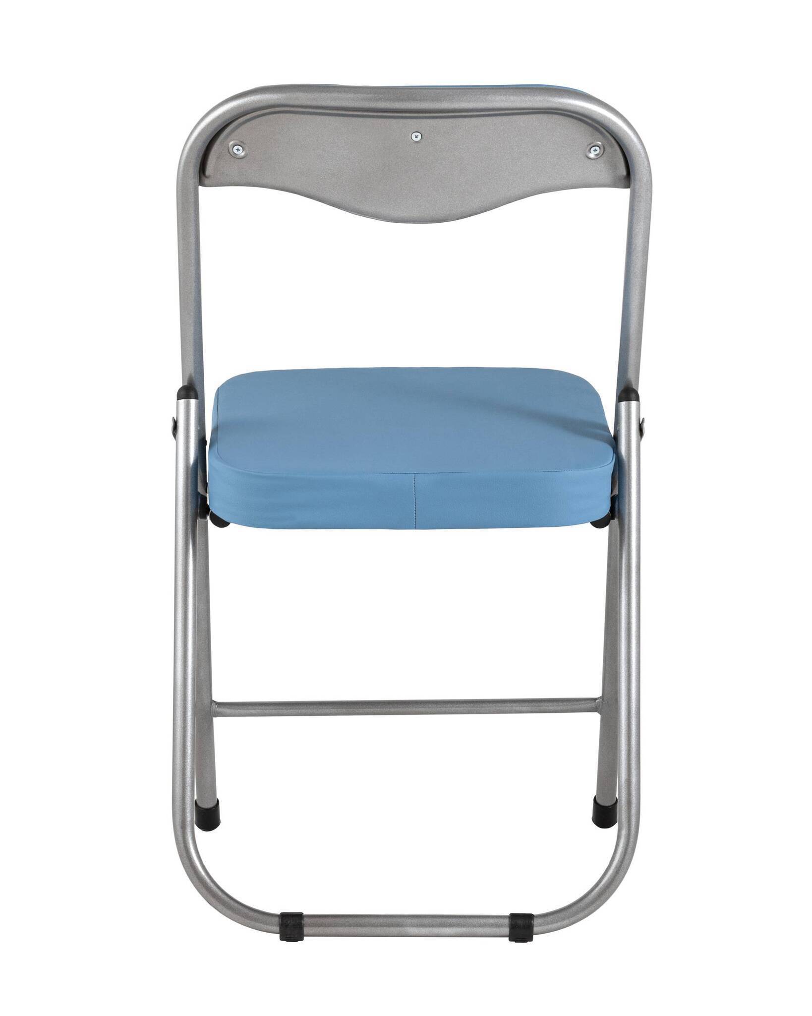 Стул складной ДЖОН металлик, голубой Stool Group