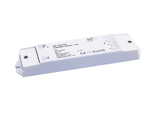 ККонтроллер для управления яркостью светодиодного освещения Donolux DL18316/controller 350mA 1-10V
