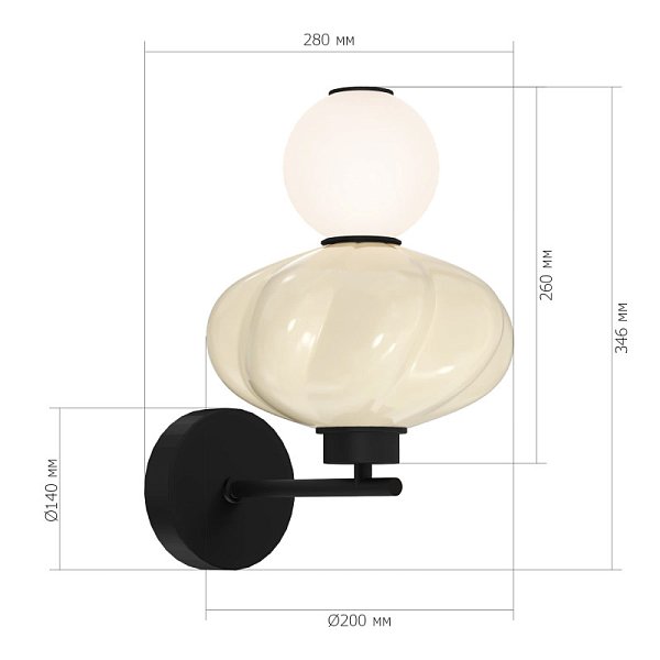 Бра ST-Luce SL6134.411.01