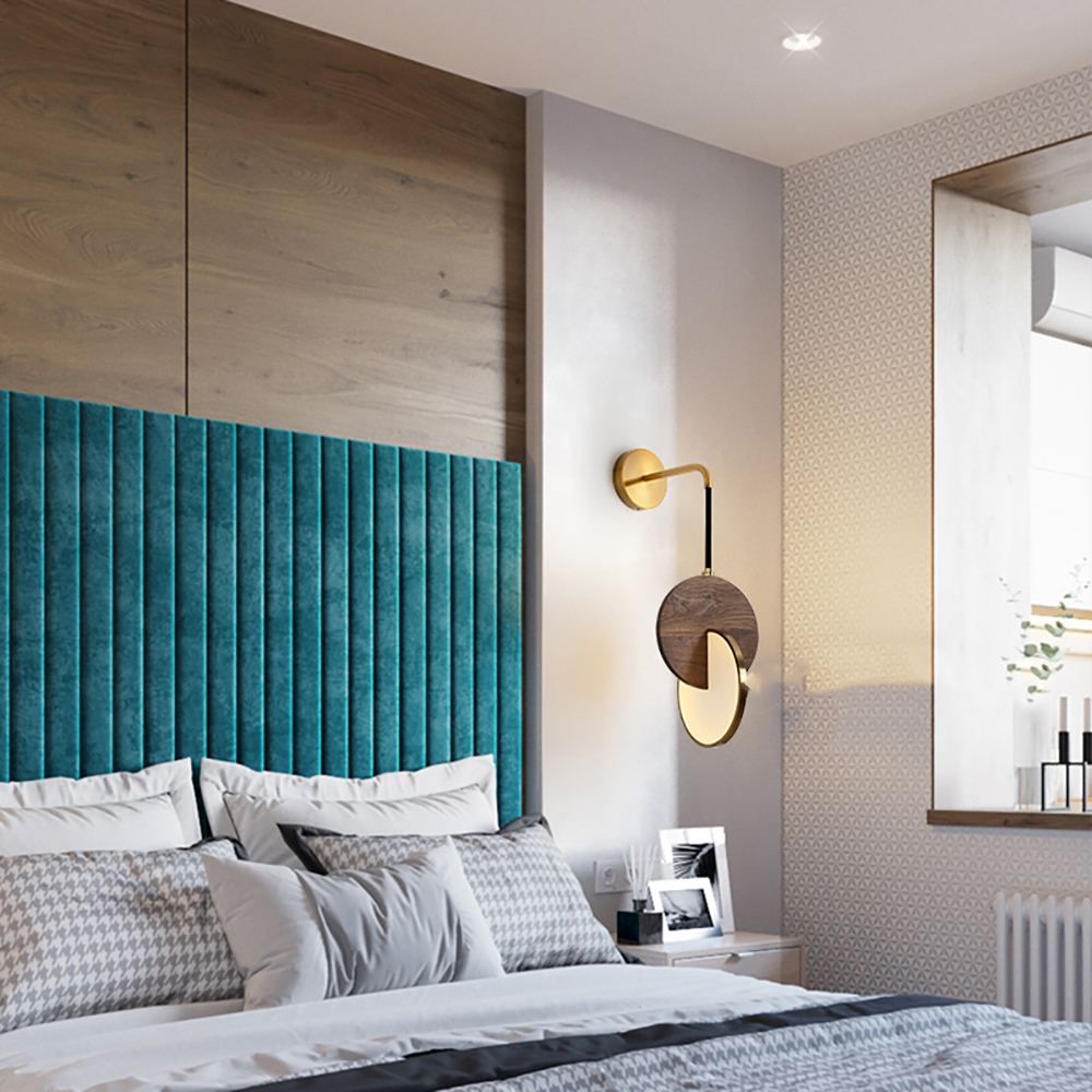 Настенный светильник GLATT WOOD WALL by ImperiumLoft