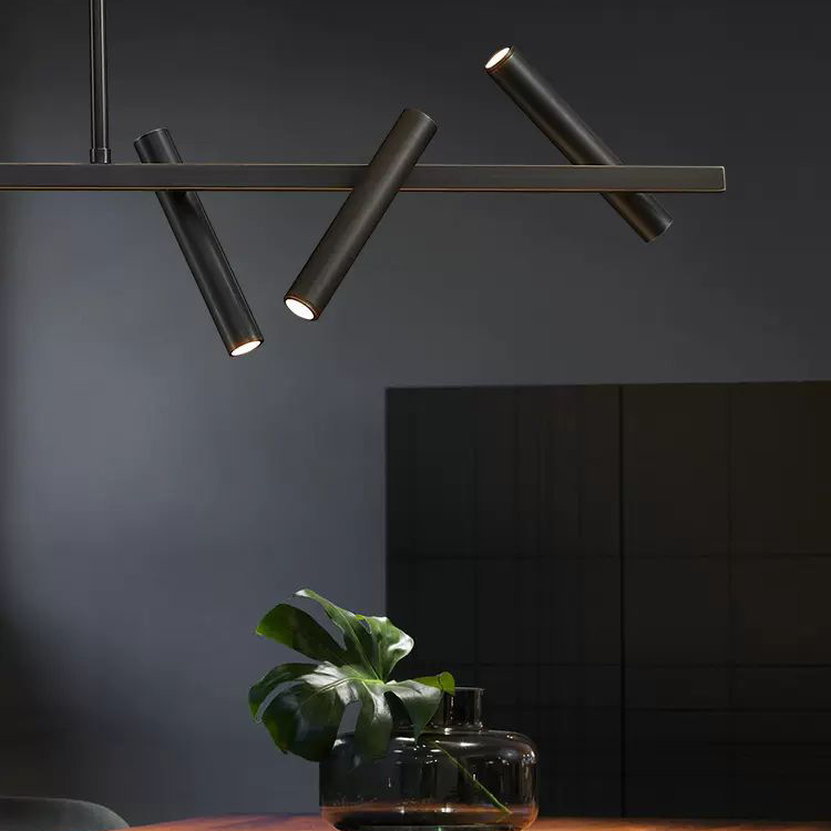 Реечный, рядный светильник LEEDS LONG L140 by ImperiumLoft