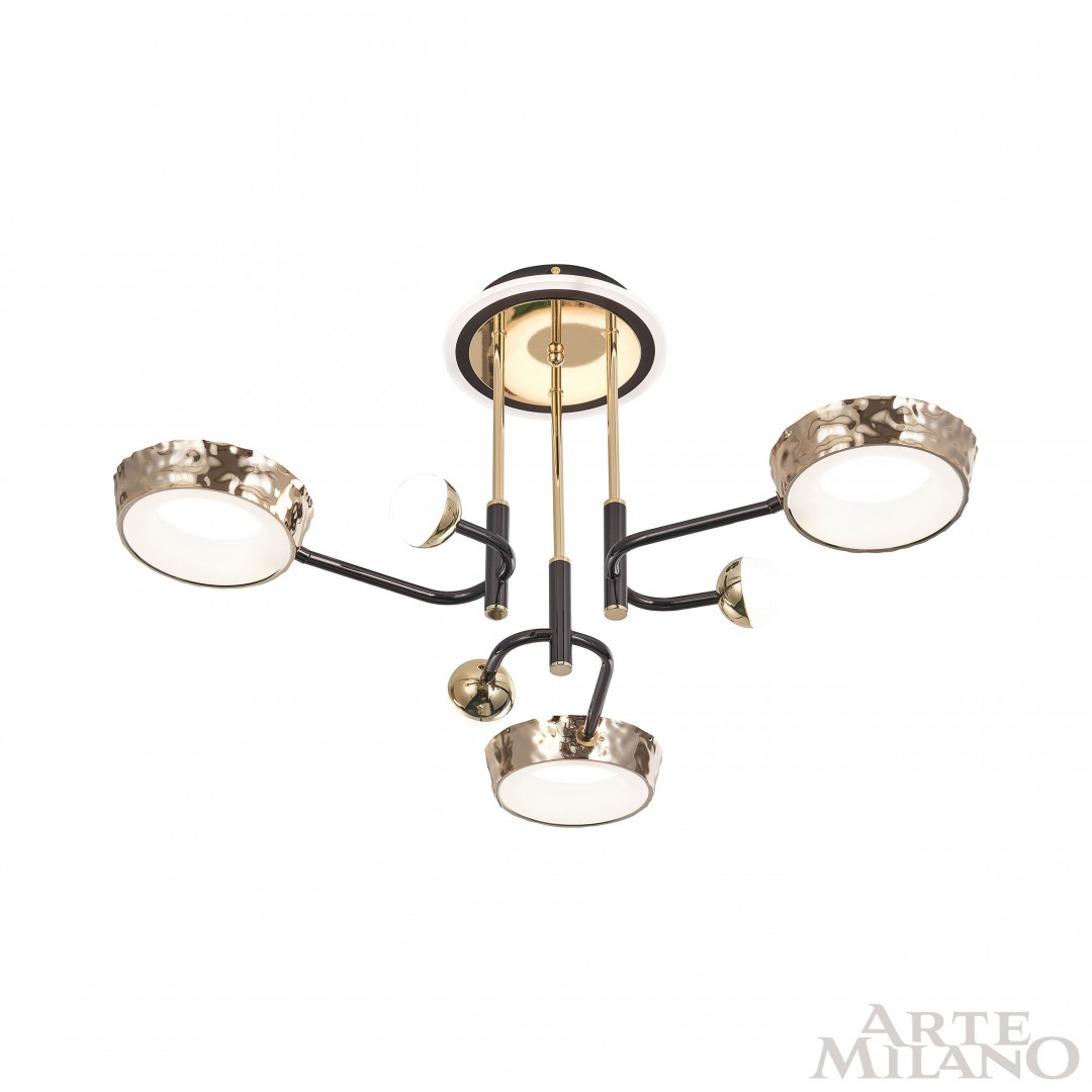 Люстра светодиодная 273210/6 BK/GD Arte Milano