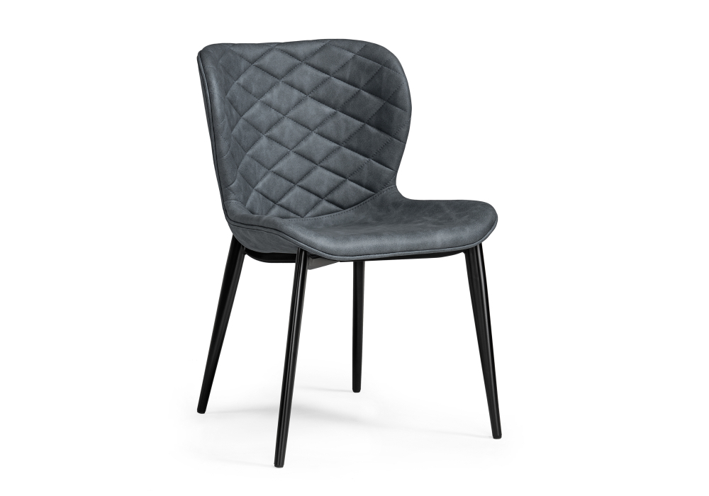 Стул Woodville Катабучи ткань kiprus 12 / черный глянец 528501