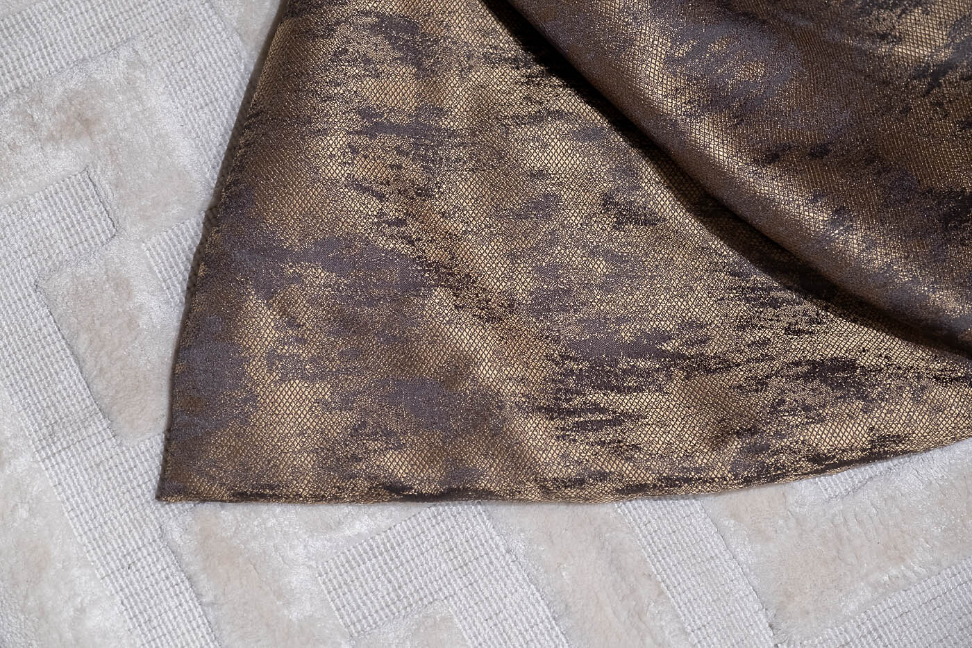 Покрывало HOUSTON 260х260см золотое Garda Decor 121GD-HOUST100-POKR ZOLSER