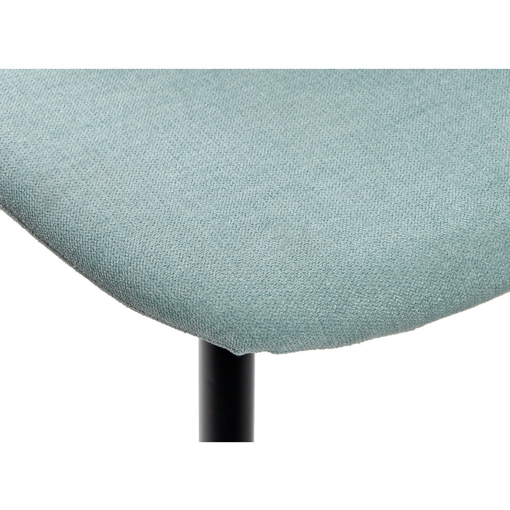 Стул Comfort бирюзовый с черными ножками Bradex Home FR 0335