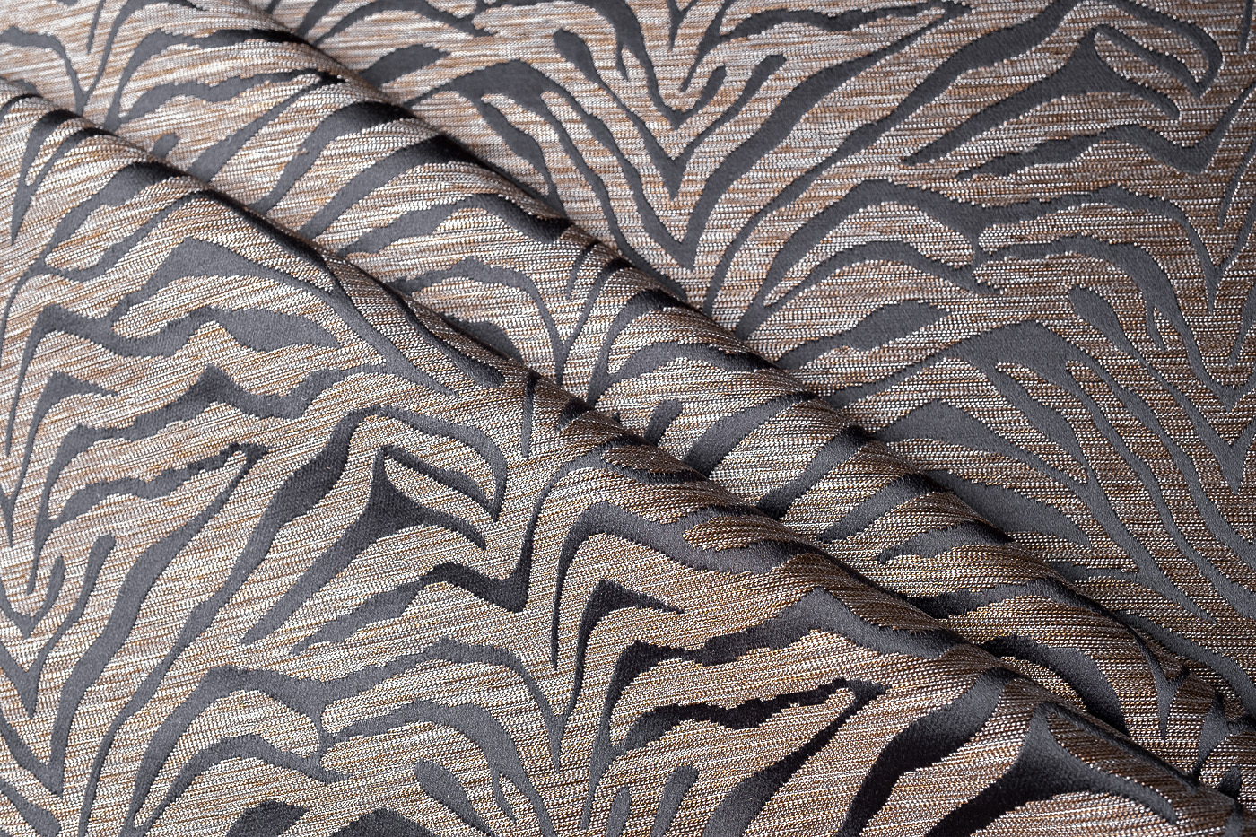 Ткань мебельная ANA коричневая Garda Decor 135DS-ASANA48001-ANA KOR