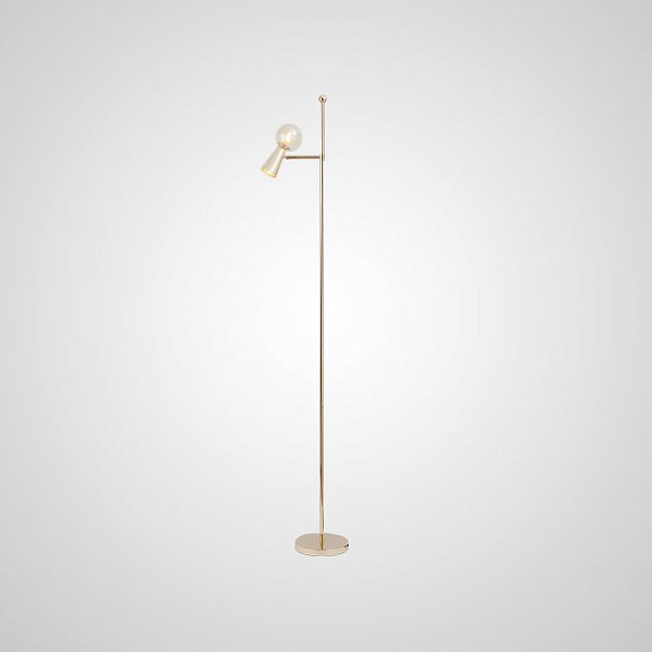 Торшер ABELINA FL Brass Amber by ImperiumLoft
