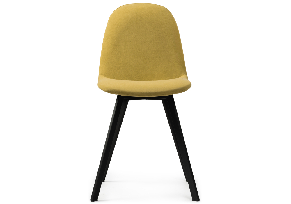 Стул Woodville Агот горчичный / черный каркас 464862
