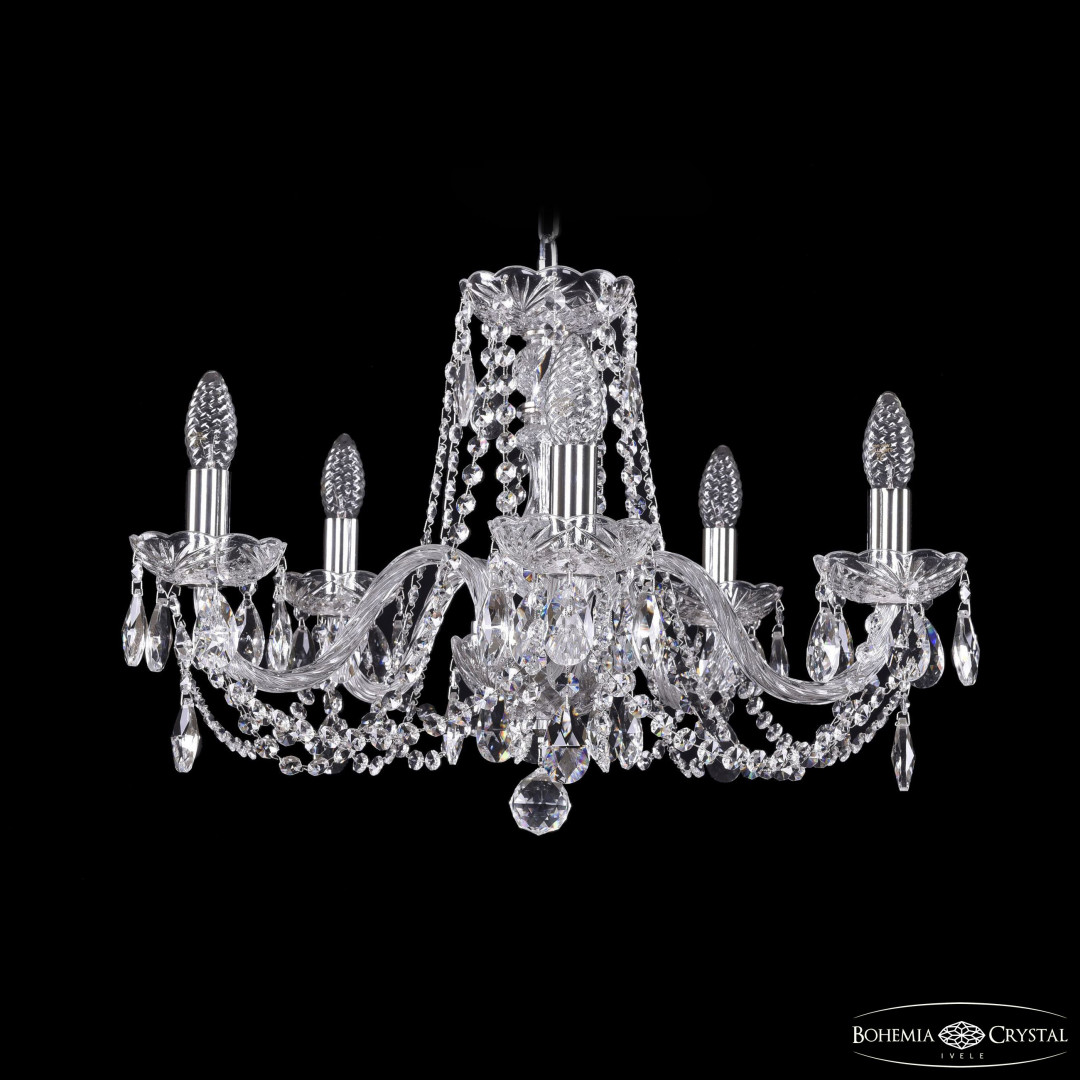 Люстра хрустальная 1402/5/195 Ni