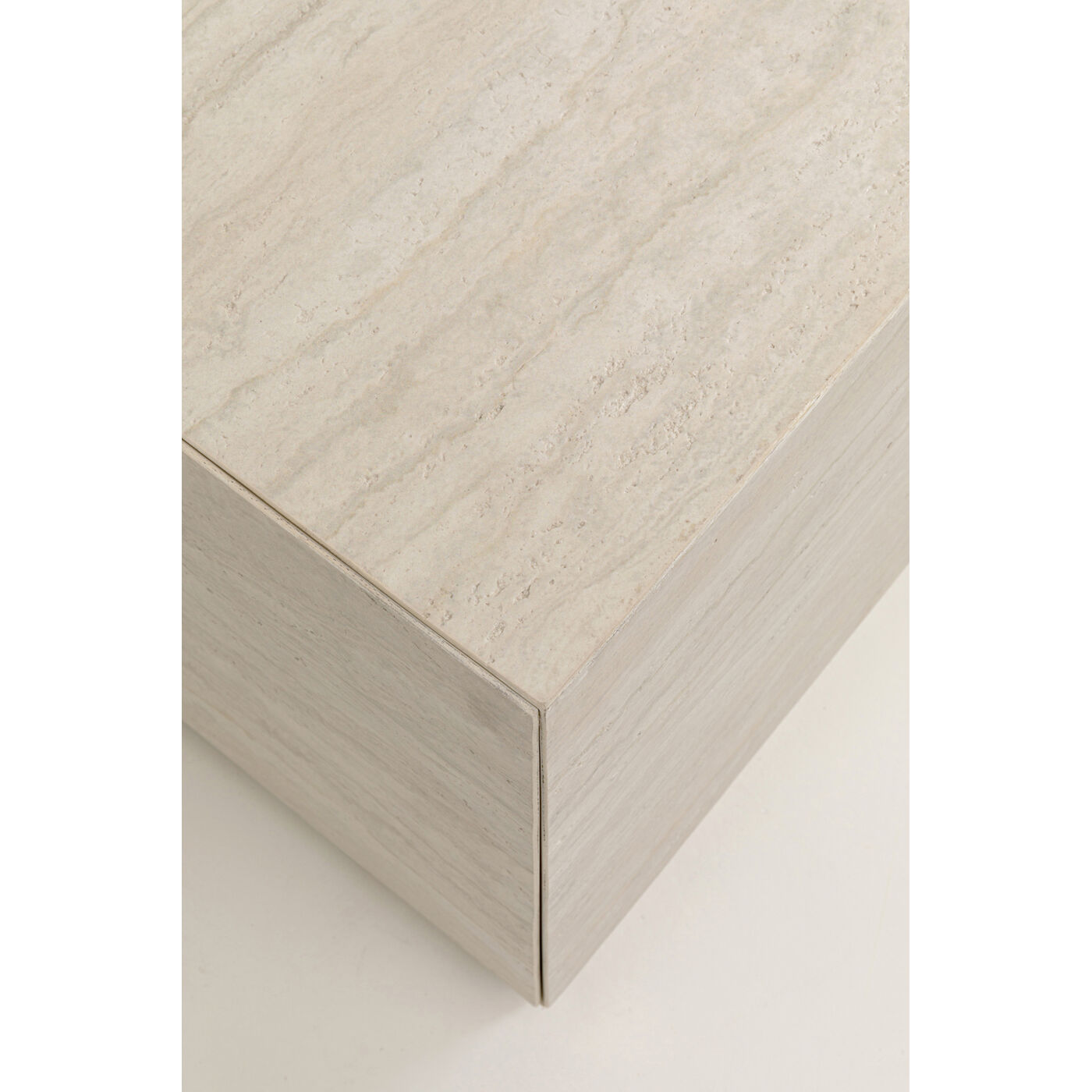 Стол кофейный Travertino Trunk 80x60cm KARE 71047