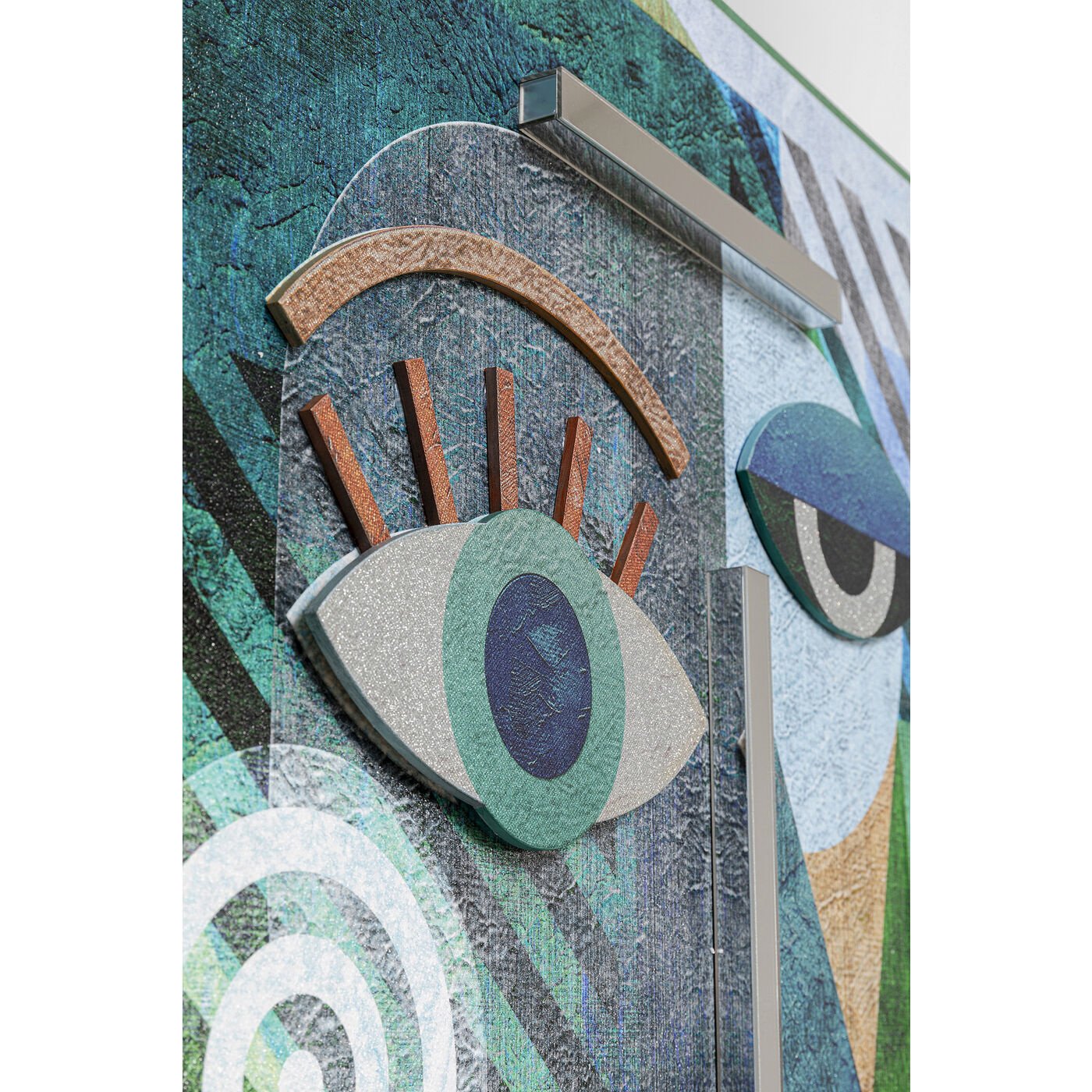 Украшение настенное в рамке KARE Geometria 53972