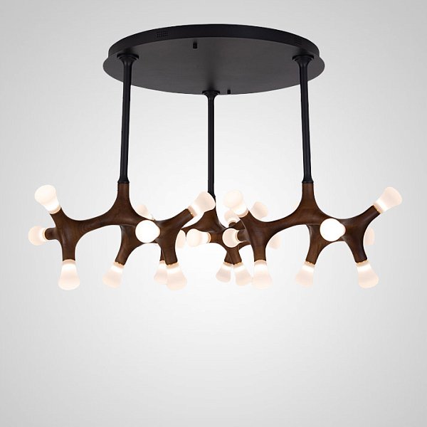 Потолочная люстра SANTANA CH D110 Dark brown by ImperiumLoft