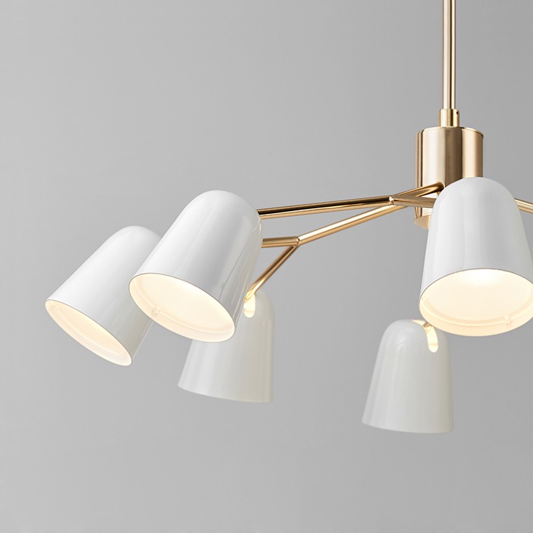 Подвесная люстра TRILL Белый by ImperiumLoft