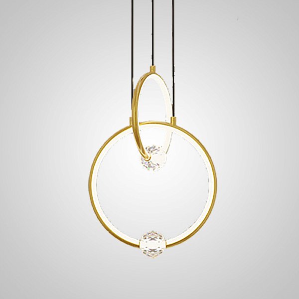Подвесной светильник LUANA 1 2К Brass 4000К by ImperiumLoft