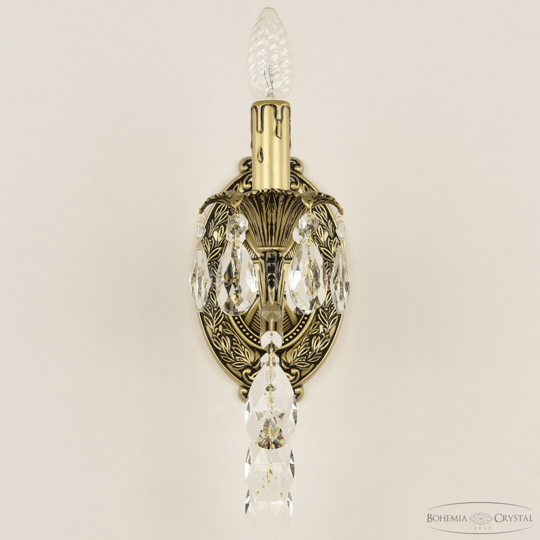Бра хрустальные AL7901B10/1/175 B AGB Bohemia Ivele Crystal
