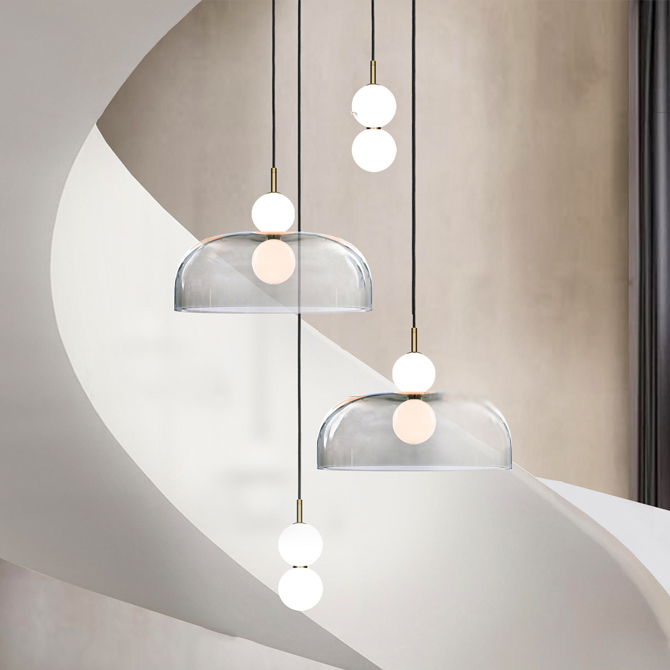 Подвесной светильник ROCCO COMBO A 6 подвесов by ImperiumLoft