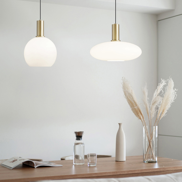 Подвесной светильник IRIS WHITE B Black by ImperiumLoft