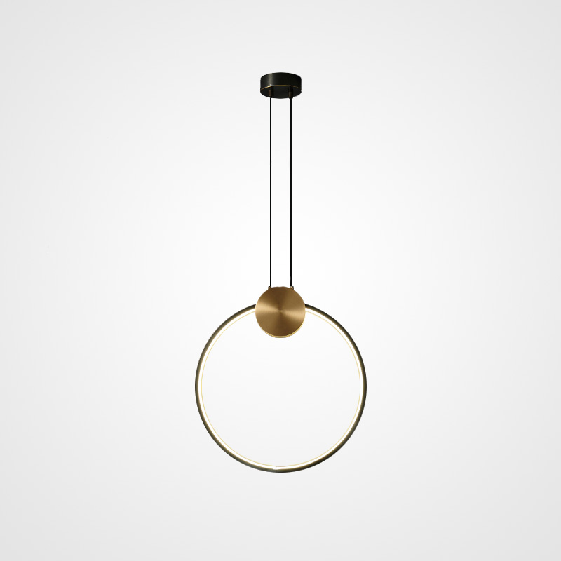 Подвесной светильник WOLKE D40 Brass by ImperiumLoft