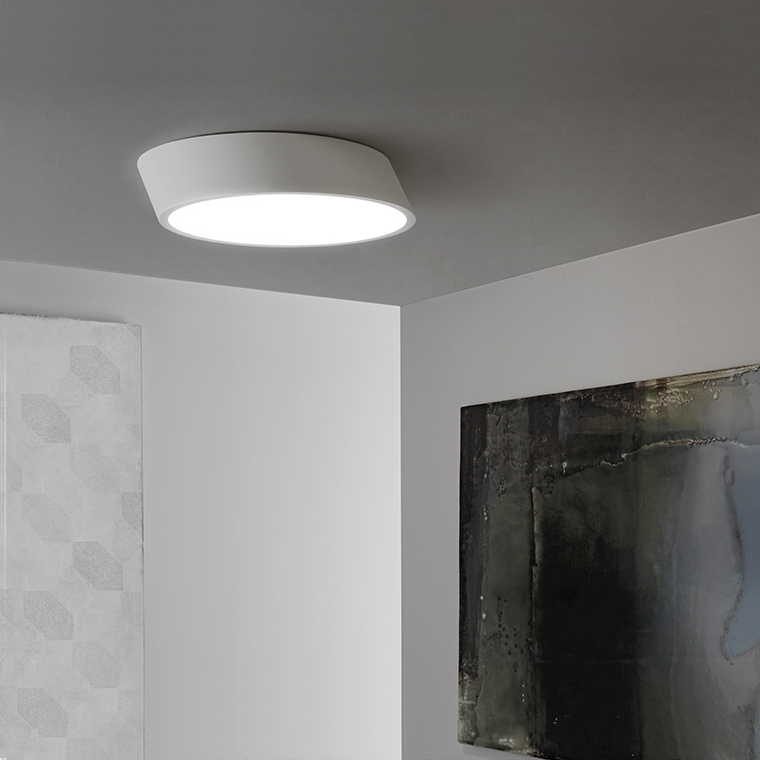 Потолочный светильник INCLINE D40 H16 Black by ImperiumLoft