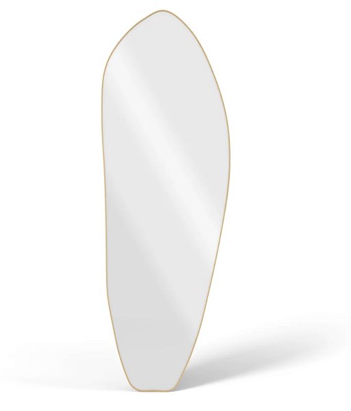 Organic XL Gold Зеркало в полный рост в раме Smal Art-Zerkalo SM125GL