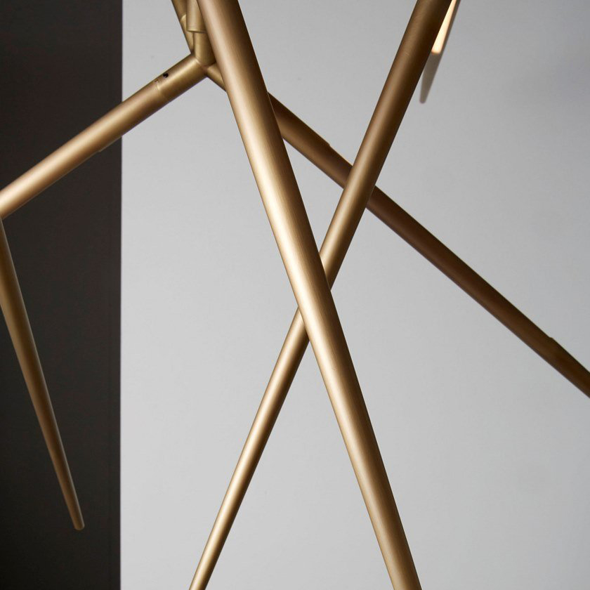 Потолочная люстра FLASK Black by ImperiumLoft