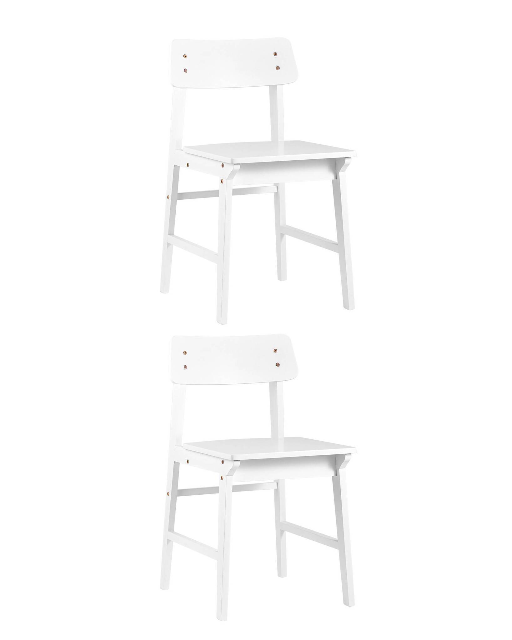 Стул ODEN WOOD белый 2 шт. Stool Group