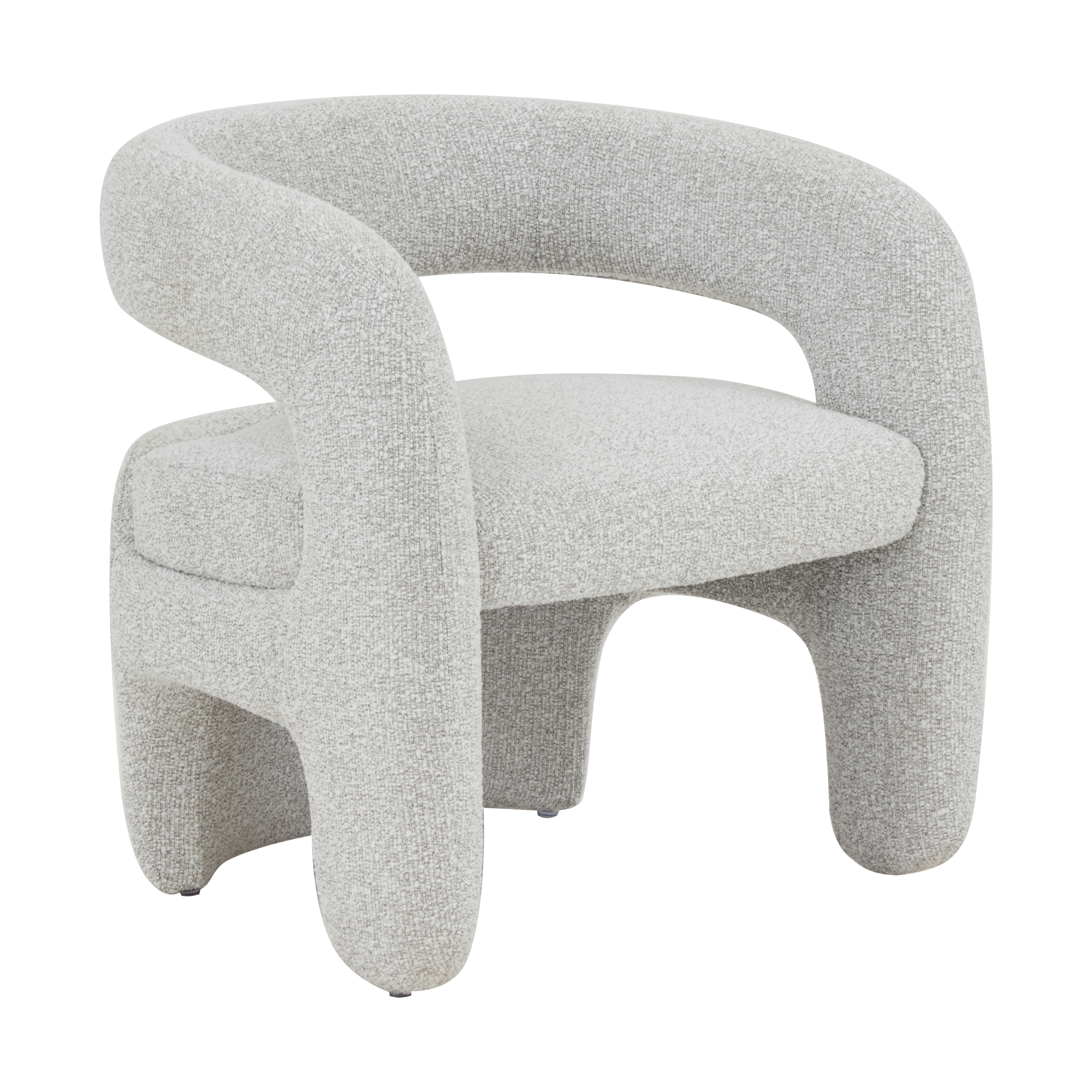 Кресло лаунж Bones жемчужный Stool Group