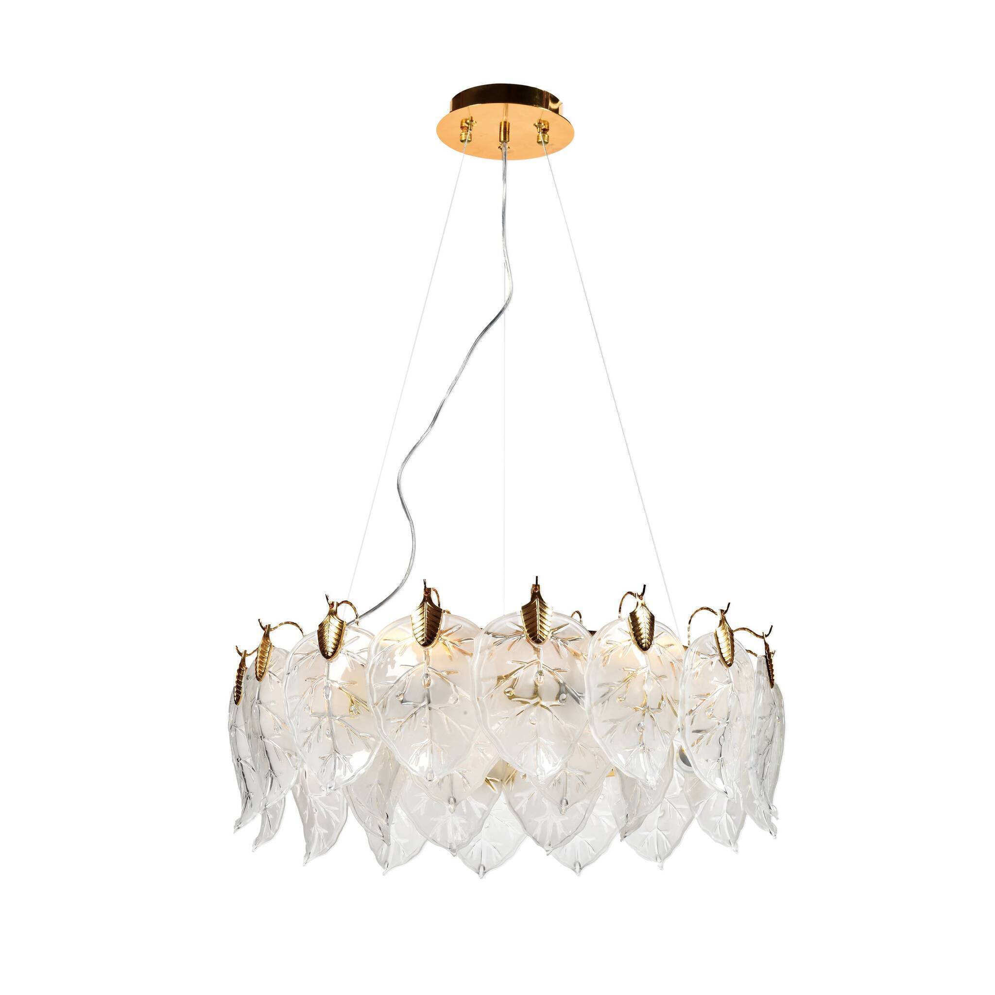 Хрустальная подвесная люстра Moderli V2380-P Shine 8*E14*60W