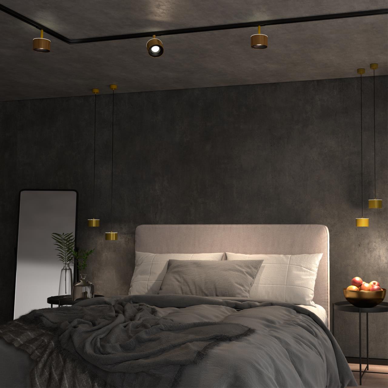 Светильник трековый однофазный трехжильный светодиодный с переключателем цветовой температуры Novotech 358975