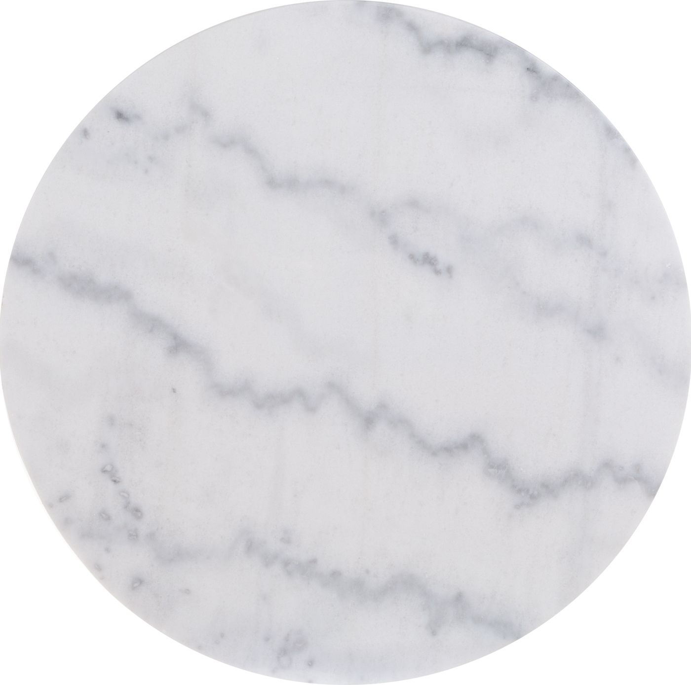 Столик интерьерный с белым мрамором Glasar 54-152