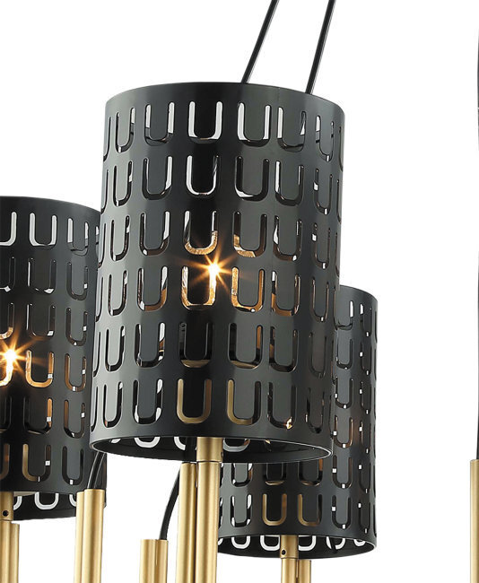 Люстра Lumien Hall 4005/6P-GD-BK