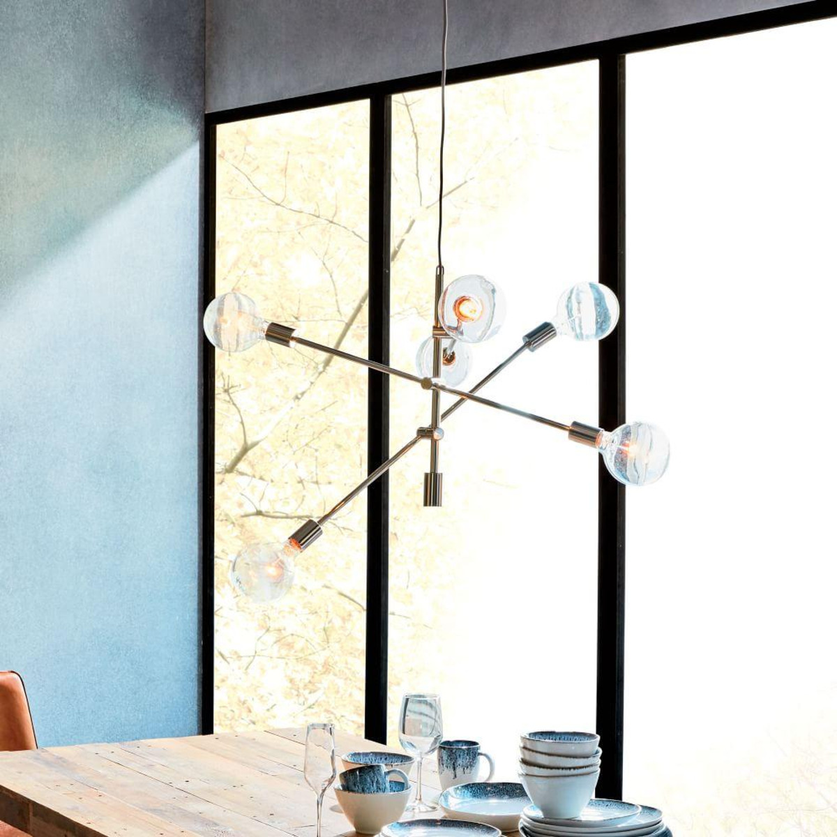 Люстра Mobile Chandelier - Large 6 Хром By Imperiumloft