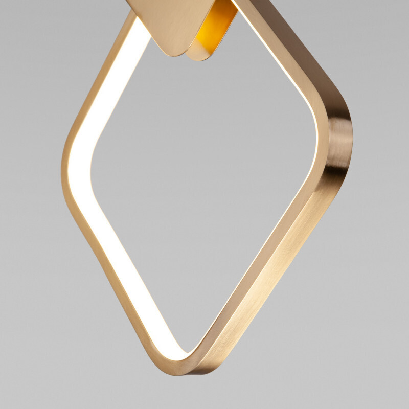 Подвесной светильник Eurosvet 50216/1 LED бронза