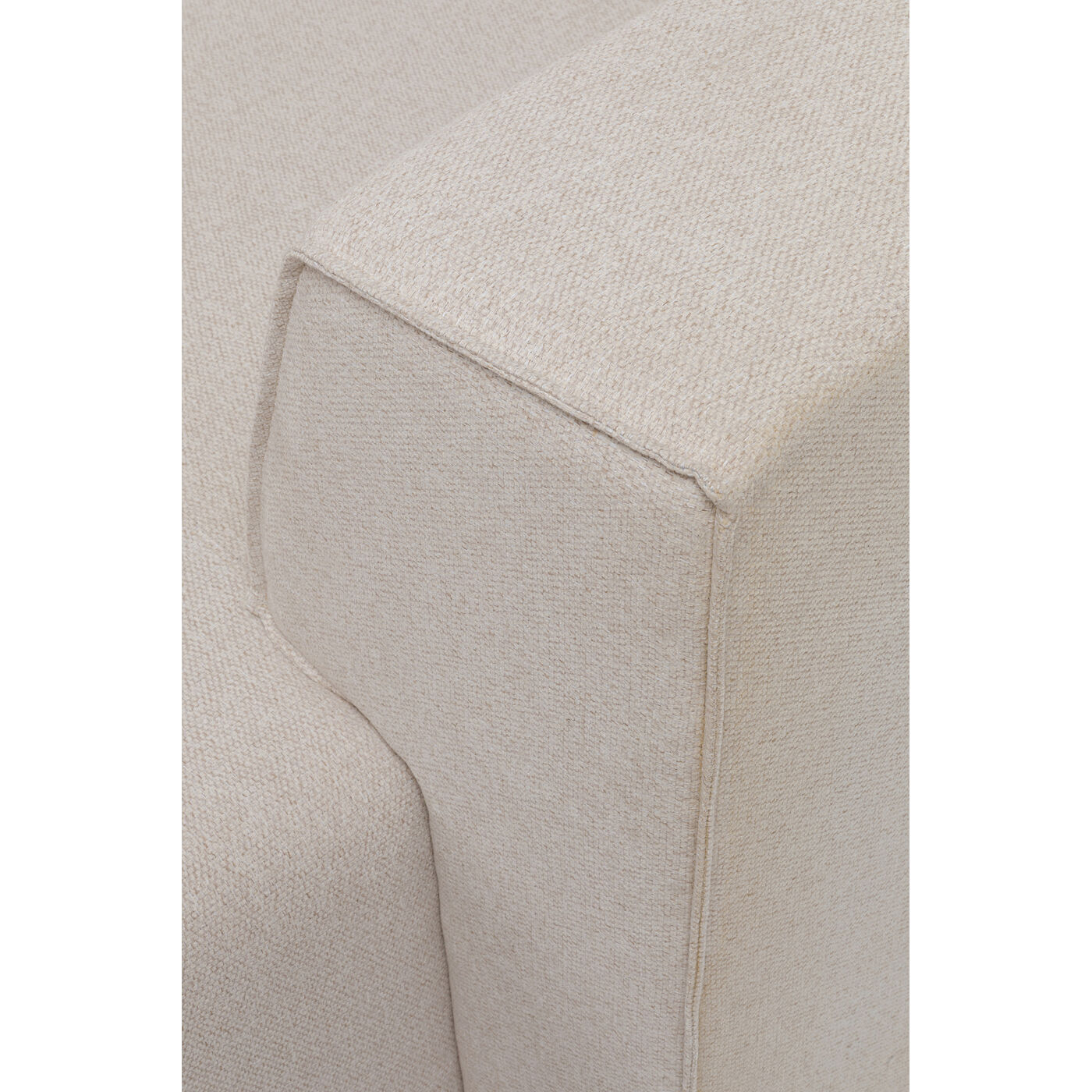 Диван угловой левосторонний Infinity Ottomane Creme Right KARE 85494