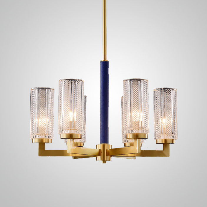 Потолочная люстра ADELEINE L10 Blue by ImperiumLoft