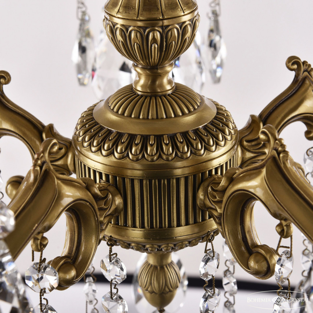 Люстра бронзовая с хрусталём 73102/5/125 B FP